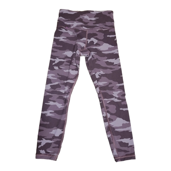 ATHLETA Elation Camo 7/8 Tight high-rise Leggings Flora Mauve women's XSP - Picture 2 of 12